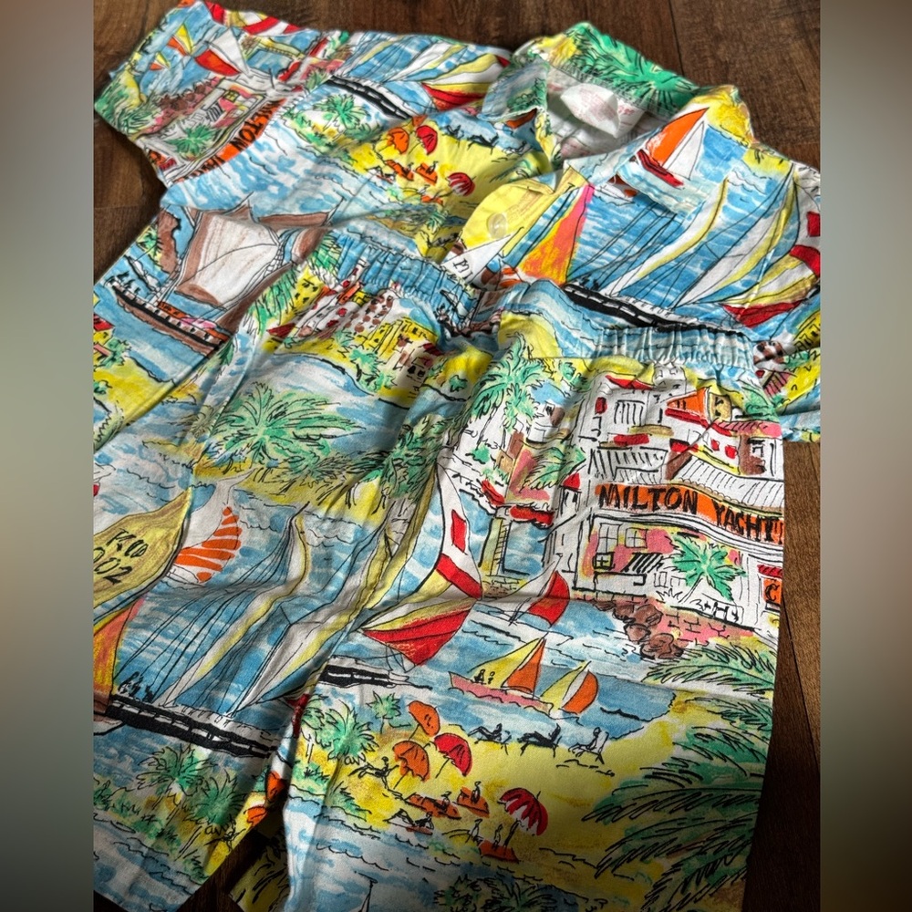 Vintage Milton tropical themed set - Picture 2 of 9